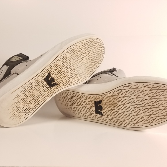 Supra Men's High Top Lace-up Shoes Gray Sz 8.5 - Picture 5 of 6